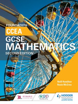 cover image of Foundation CCEA GCSE Mathematics